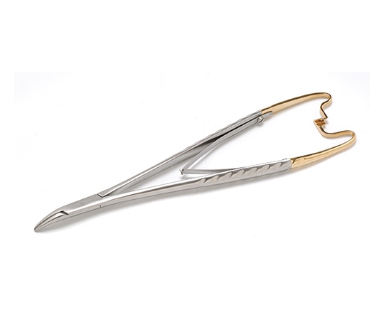 YDM 持針器 口蓋裂用 丹下型 BA61C 1本(ご注文単位1本)【直送品】