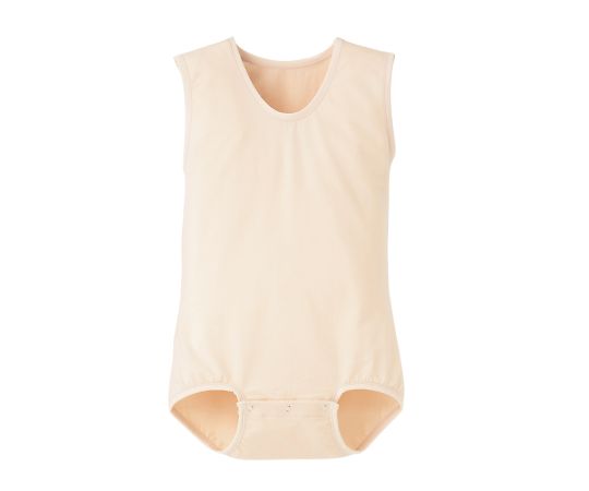 エンゼル(介護用品) ボディスーツ ノースリーブ L 7110 1枚(ご注文単位1枚)【直送品】