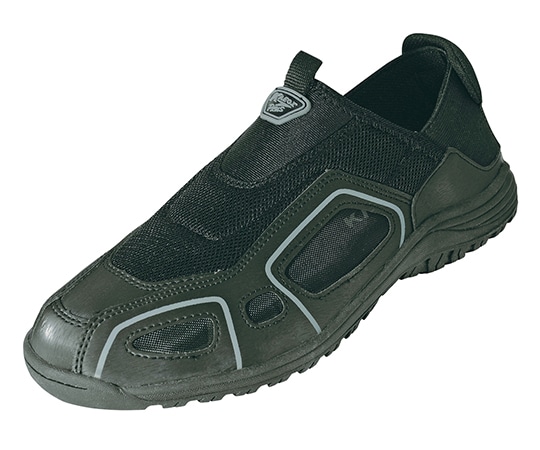 丸五 スリッポンシューズ クレオスプラス ブラック 25.5cm 840B 1足(ご注文単位1足)【直送品】