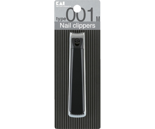貝印 Nailclippers type 001M 黒 KE0101 1個（ご注文単位1個）【直送品】