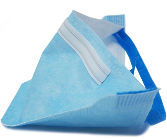 ACI ACI サージカルN95マスク くちばし型折たたみ式 ブルー 1箱（50枚入）アメリカ製【1ケース6箱】 JU005-C 1ケース（ご注文単位1ケース）【直送品】