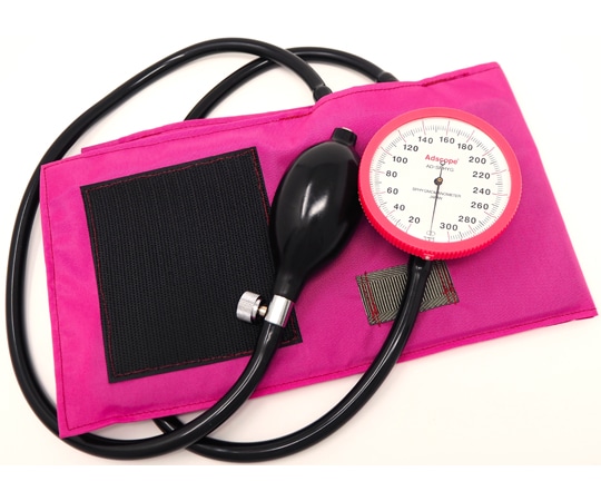 ユーメド貿易 ADラージゲージアネロイド血圧計 マゼンタ ADC225M 1台（ご注文単位1台）【直送品】