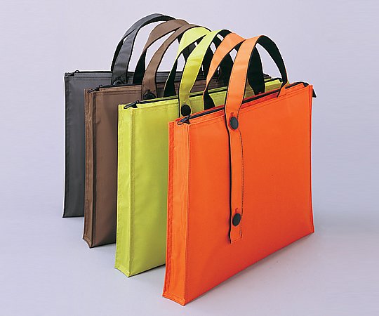 アズワン 2wayキャリングバッグ （35mm/黄緑） A7650-6 1個（ご注文単位1個）【直送品】