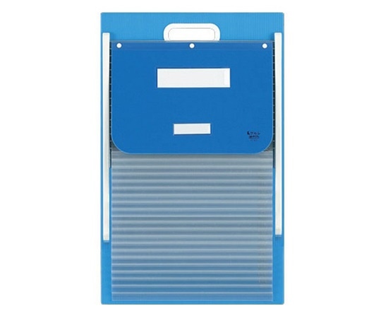 ケルン カーデックス（ソフトタイプ・PP製ポケット） A4 ブルー KD-302-B 1個（ご注文単位1個）【直送品】