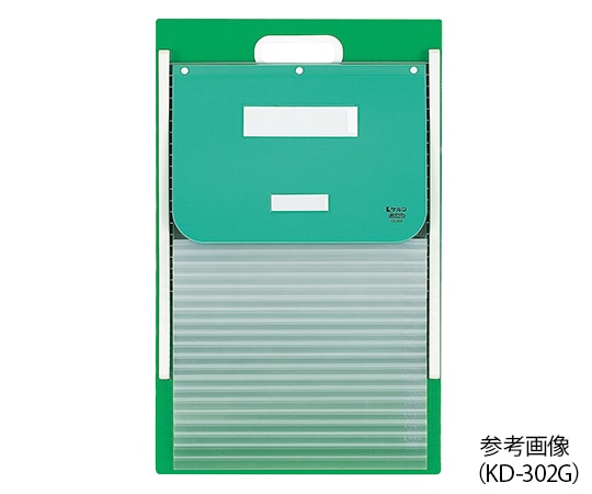 ケルン カーデックス（ソフトタイプ・PP製ポケット） A4 グリーン KD-302-G 1個（ご注文単位1個）【直送品】