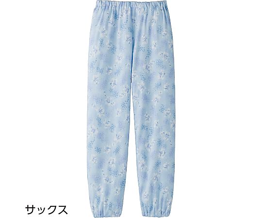 ケアファッション 上下別売りパジャマ（婦人用） パンツ サックス S 39919 1枚（ご注文単位1枚）【直送品】