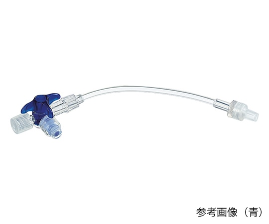 ニプロ ディスコフィックスC バルブ付 （ニードルレスバルブ付三方活栓） 青3バー360° 延長チューブ500mm 1箱（50個入） 17525 1箱（ご注文単位1箱）【直送品】