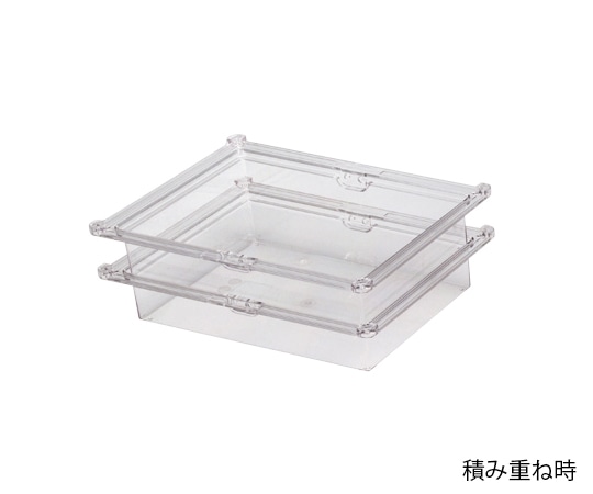 サカセ 注射薬トレー 34-07タイプ（深さ7cm）帯電防止 透明 PT34-07 1個（ご注文単位1個）【直送品】