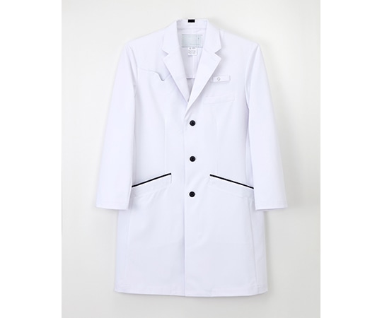 ナガイレーベン 男子シングルドクターコート Tネイビー S SD-3350 1枚(ご注文単位1枚)【直送品】