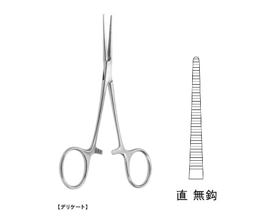 ジェイ・シー・ティ ペアン止血鉗子 デリケート JB13-1102 1個（ご注文単位1個）【直送品】