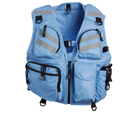 AITEX 感染対策反射ベスト INF-V 1枚（ご注文単位1枚）【直送品】