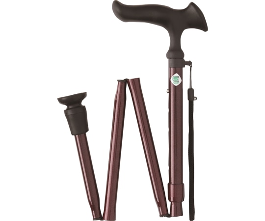 フジホーム かるがもE 折畳S レッド WB3741 1本(ご注文単位1本)【直送品】