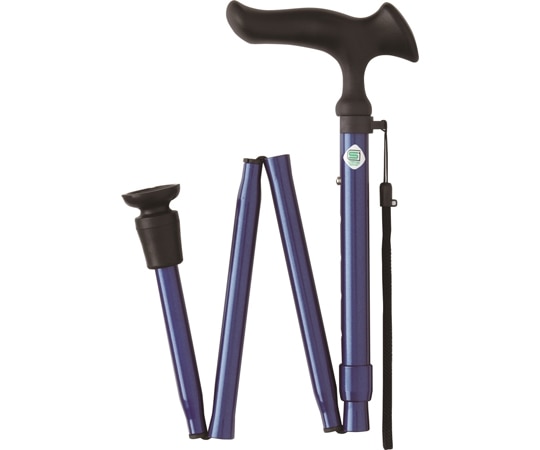 フジホーム かるがもE 折畳S ブルー WB3742 1本(ご注文単位1本)【直送品】