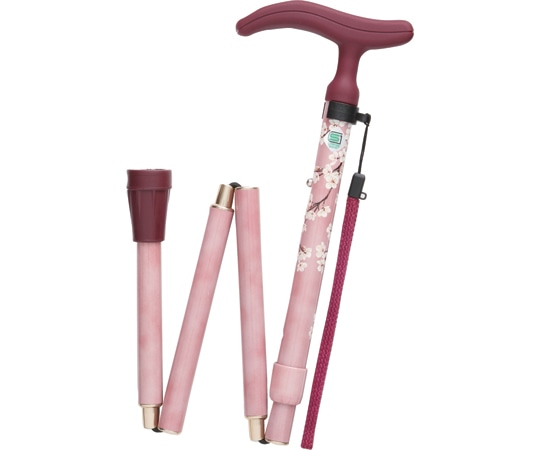 フジホーム アクティブグレース折畳 桜ピンク WB3752 1本(ご注文単位1本)【直送品】