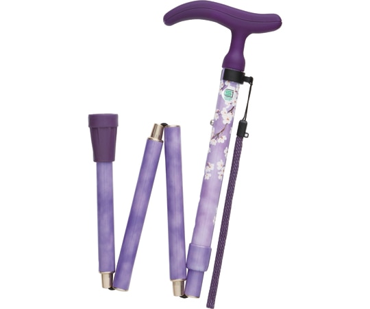 フジホーム アクティブグレース折畳 桜パープル WB3753 1本(ご注文単位1本)【直送品】