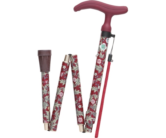 フジホーム アクティブグレース折畳 ワインレッド WB3758 1本(ご注文単位1本)【直送品】