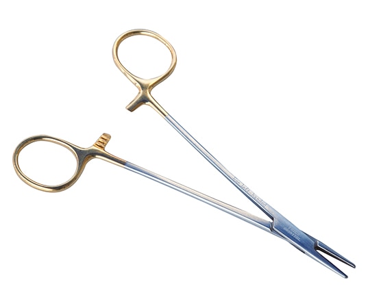 日本フリッツメディコ T/Cヘーガル持針器 (左利き用) 全長150mm C009-015BL 1個(ご注文単位1個)【直送品】