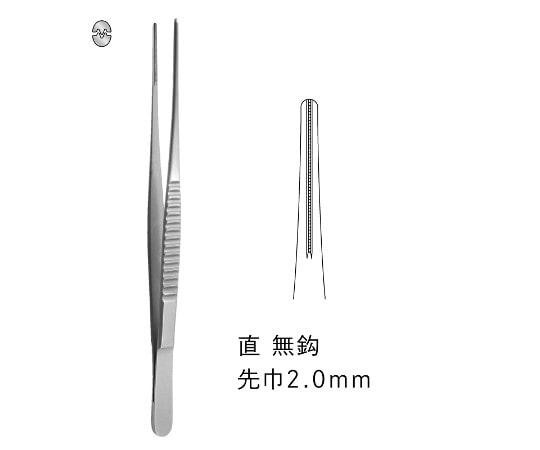 ジェイ・シー・ティ ドベーキー血管鑷子 JC02-1901 1個（ご注文単位1個）【直送品】