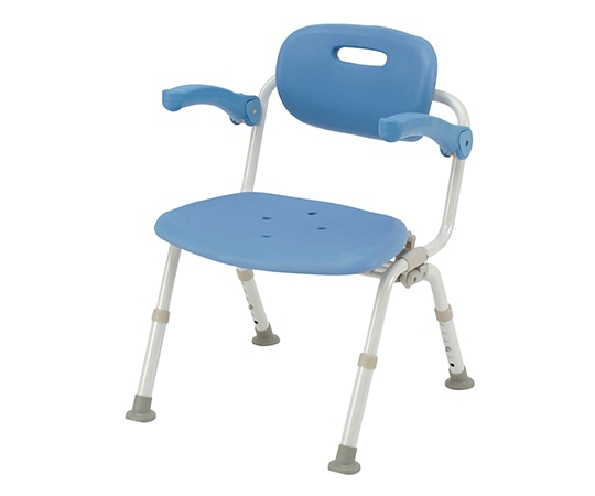 パナソニックエイジフリー シャワーチェアワイドSPおりたたみN （ユクリア） ワンタッチ開閉 なし ブルー PN-L41622A 1台（ご注文単位1台）【直送品】