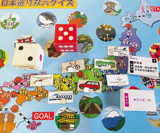 スマイルファクトリー 双六クイズ（日本巡り） SF030 1セット（ご注文単位1セット）【直送品】