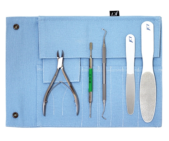 ジェイ・シー・ティ フットケア プロ用スタータセット JFC-001 ブルー JFC-001B 1セット（ご注文単位1セット）【直送品】