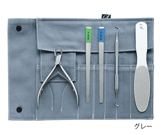 ジェイ・シー・ティ フットケア プロ用スタータセット JFC-002 グレー JFC-002G 1セット（ご注文単位1セット）【直送品】