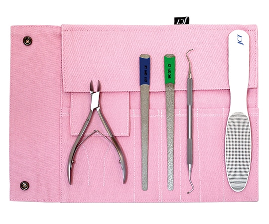 ジェイ・シー・ティ フットケア プロ用スタータセット JFC-002 ピンク JFC-002P 1セット（ご注文単位1セット）【直送品】