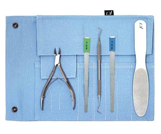 ジェイ・シー・ティ フットケア プロ用スタータセット JFC-002 ブルー JFC-002B 1セット（ご注文単位1セット）【直送品】