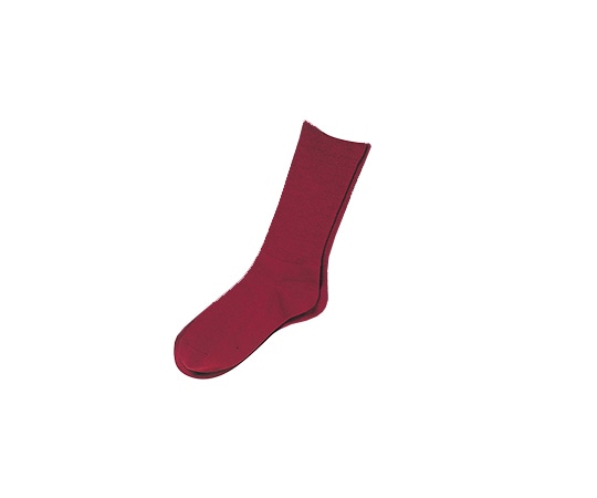 神戸生絲 ふくらはぎ楽らくすべり止めソックス 婦人 秋冬用 エンジ 3907 エンジ 1足(ご注文単位1足)【直送品】