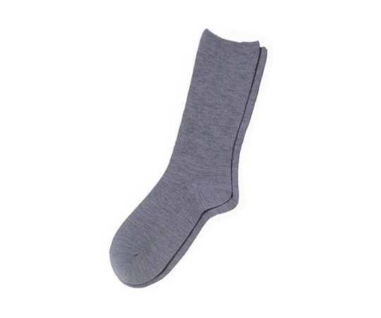 神戸生絲 ふくらはぎ楽らくソックス 婦人 秋冬用 グレー 3900 グレー 1足(ご注文単位1足)【直送品】