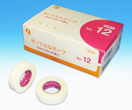 イワツキ サージカルテープNo12 12mmx9m 24巻 004-41907 1箱（ご注文単位1箱）【直送品】