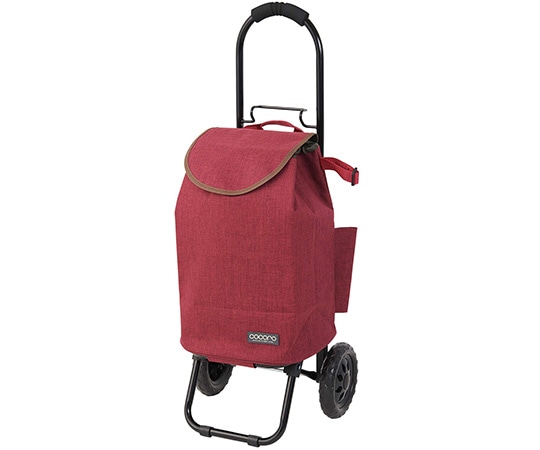 壺々炉 ショッピングカート 折りたたみ キャリー 軽量 ラズベリー 481929 1台（ご注文単位1台）【直送品】