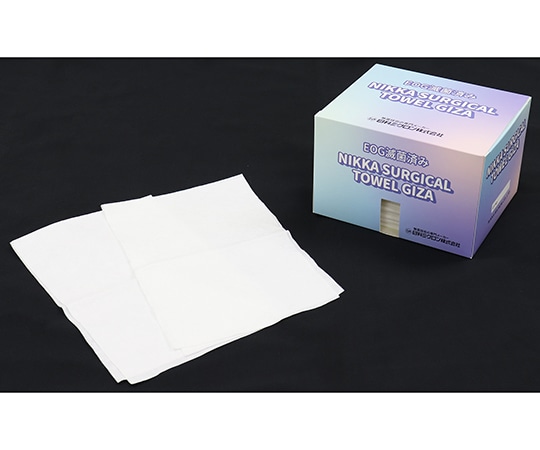日科ミクロン 壁掛けホルダー（GIZA）用サージカルタオル 1箱（50枚×10箱入） NPW-50T 1箱（ご注文単位1箱）【直送品】