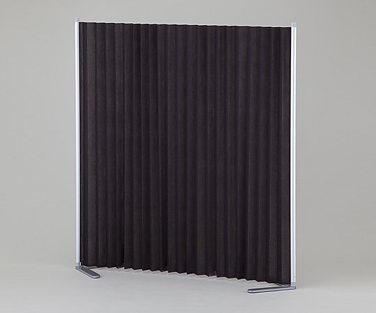 アズワン クロスパーテーション ダークブラウン（消臭タイプ） KP-1C 1枚（ご注文単位1枚）【直送品】