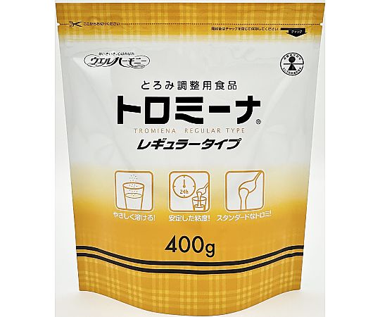 ウエルハーモニー 嚥下補助食品トロミーナ (粘度調整食品) レギュラータイプ (400g入)×10袋入 1箱(ご注文単位1箱)【直送品】