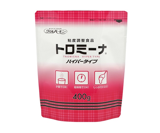 ウエルハーモニー 嚥下補助食品トロミーナ (粘度調整食品) ハイパータイプ (400g入)×10袋入 1箱(ご注文単位1箱)【直送品】
