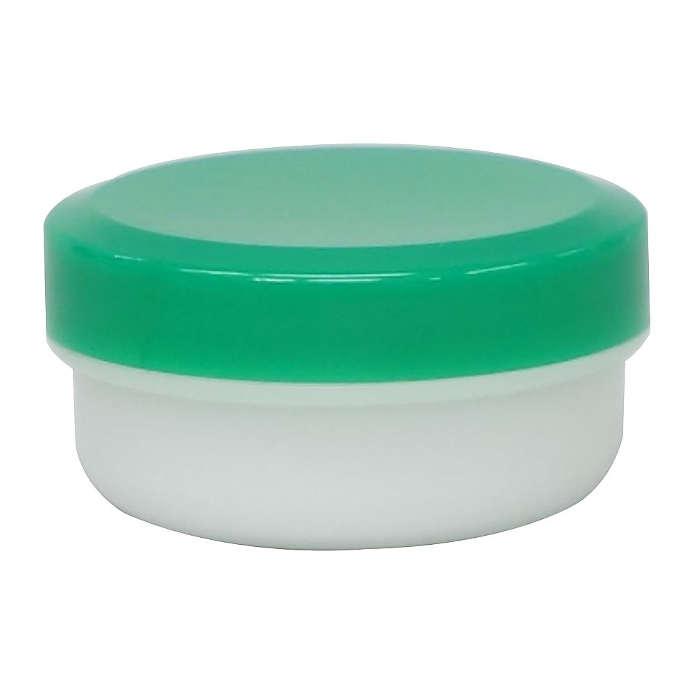 金鵄製作所 軟膏壷（軟膏容器・定量タイプ）10mL 緑 50個 AT10F-04 1袋（ご注文単位1袋）【直送品】