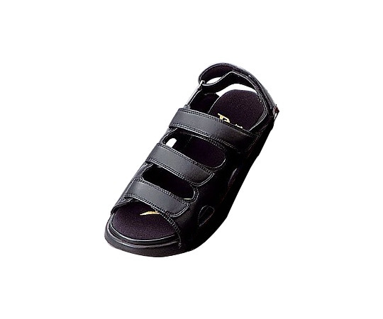 ビーウェル ドクターダリウス(シューズ)ブラック L DD00201 1足(ご注文単位1足)【直送品】