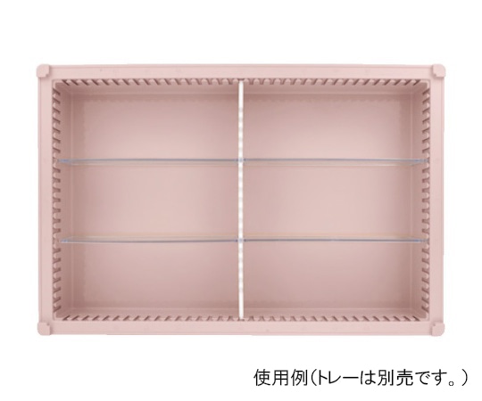 サカセ 仕切板Cセット トレー64-10タイプ（深さ10cm）用 帯電防止タイプ PD10-Cセット 1セット（ご注文単位1セット）【直送品】