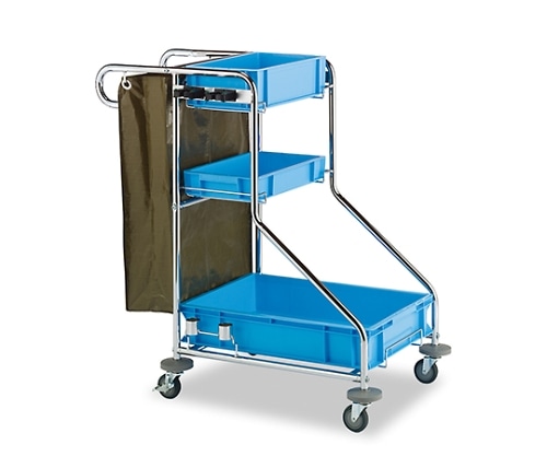 テラモト ビルメンカートF DS-571-070-0 1個（ご注文単位1個）【直送品】