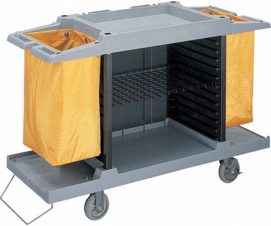 山崎産業（コンドル） ワゴンHK-J（グレー/オレンジ） CA389-000X-MB 1ケース（ご注文単位1ケース）【直送品】