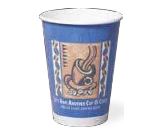 東罐興業 断熱性発泡紙コップ レッツコーヒー（ブルー） 1000個入 SM-275D 1ケース（ご注文単位1ケース）【直送品】