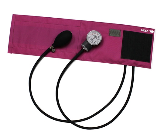 フォーカルコーポレーション アネロイド血圧計 ラテックスフリー ナイロンカフ・マゼンタ FC-100V NC 1台(ご注文単位1台)【直送品】