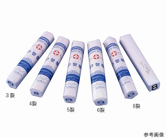 白十字 P反巻（耳付ホータイ） 6裂 10本 13023 1ケース（ご注文単位1ケース）【直送品】