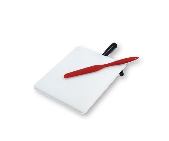 大同化工 樹脂製軟膏板(まぜるん台 白 大) HN-300W 1枚(ご注文単位1枚)【直送品】