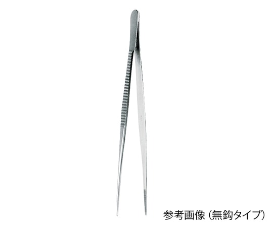 TAIYU（大祐医科工業） ピンセット 有鈎 （230mm） TY-W001B 1本（ご注文単位1本）【直送品】