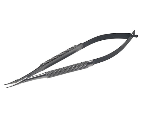 日本フリッツメディコ DDJ バラッケトルートマン マイクロ持針器 10cm 曲 DDJ1065-10 1個(ご注文単位1個)【直送品】