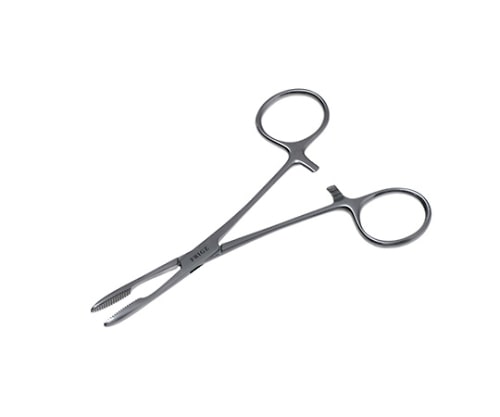 日本フリッツメディコ 麦粒ペアン鉗子 14cm F058-0875 1個（ご注文単位1個）【直送品】