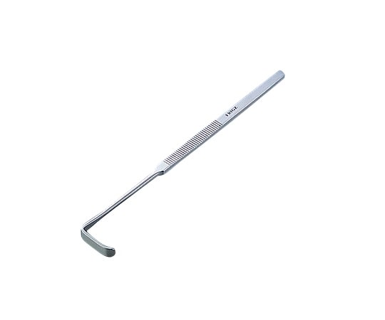 日本フリッツメディコ 気管扁平鈎（キカンヘンペイコウ） （ミニ・ランゲンベック） 6×20mm R090-1199 1本（ご注文単位1本）【直送品】