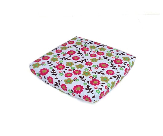 サギサカ カイテキプラス クッションカバー フラワー柄 76013 1枚（ご注文単位1枚）【直送品】